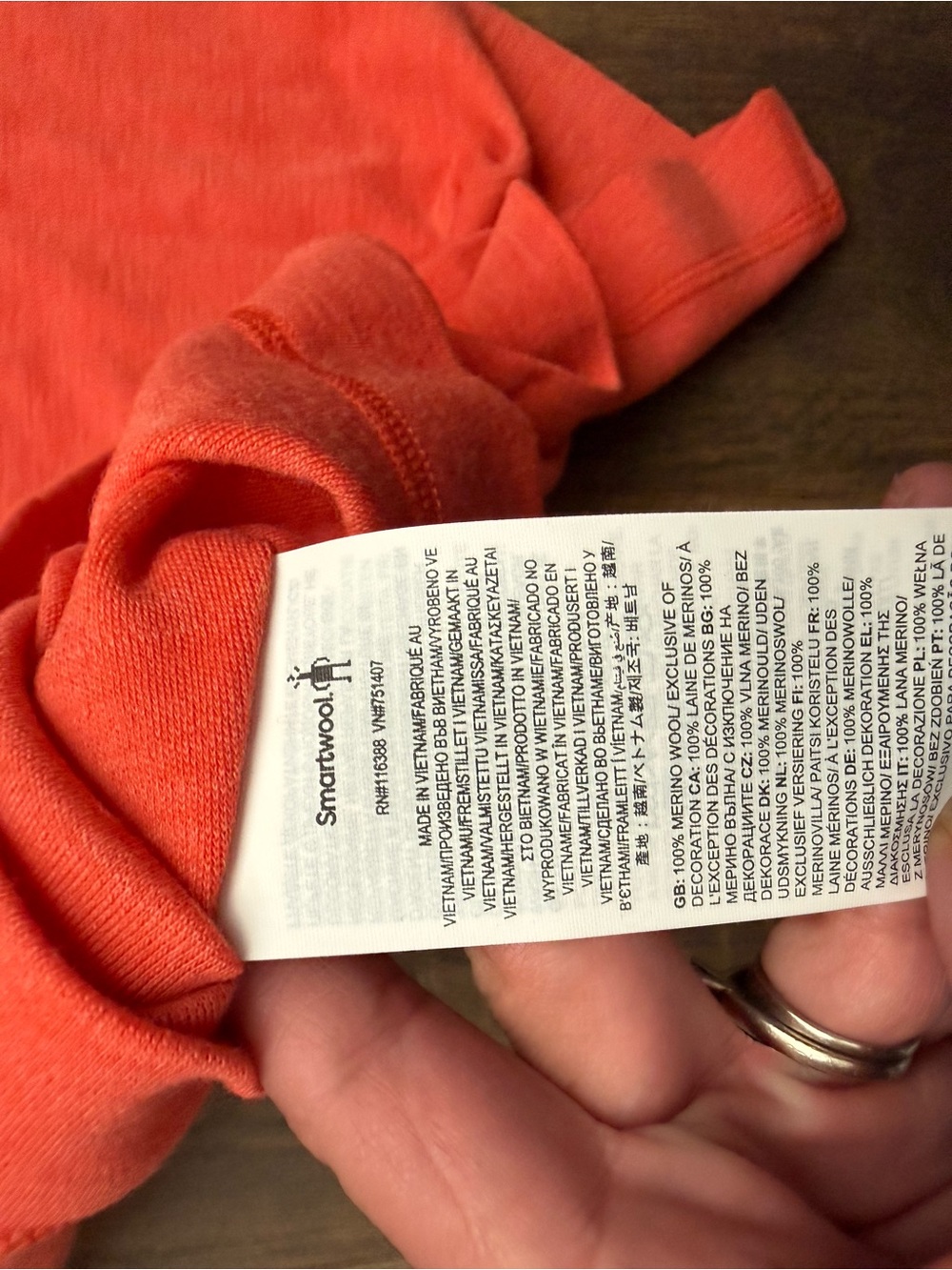 Smartwool Women's “Habenero” Merino Wool Base Layer Top M - Picture 4 of 5